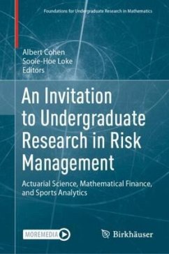 Cover An Invitation to Undergraduate Research in Risk Management