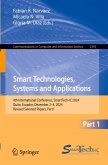 Smart Technologies, Systems and Applications