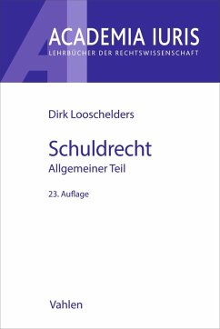 Cover Schuldrecht Allgemeiner Teil. Schuldrecht AT
