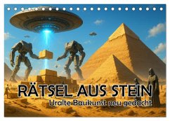 Rätsel aus Stein - Uralte Baukunst neu gedacht (Tischkalender 2026 DIN A5 quer), CALVENDO Monatskalender Rätsel aus Stein - Uralte Baukunst neu gedacht (Tischkalender 2026 DIN A5 quer), CALVENDO Monatskalender