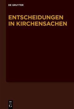 Cover 01.01.2022-30.06.2022 / Entscheidungen in Kirchensachen seit 1946 Band 79