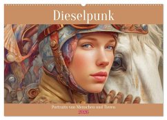 Dieselpunk - Portraits von Menschen und Tieren (Wandkalender 2026 DIN A2 quer), CALVENDO Monatskalender