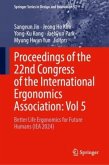 Proceedings of the 22nd Congress of the International Ergonomics Association: Vol 5 Proceedings of the 22nd Congress of the International Ergonomics Association: Vol 5