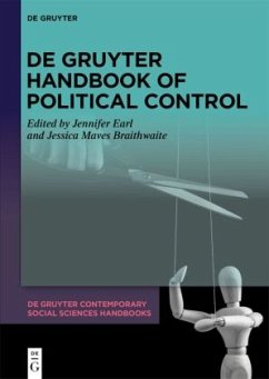 Cover De Gruyter Handbook of Political Control