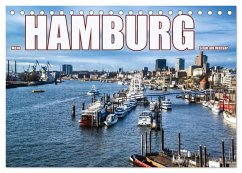Mein Hamburg - Stadt am Wasser (Tischkalender 2026 DIN A5 quer), CALVENDO Monatskalender