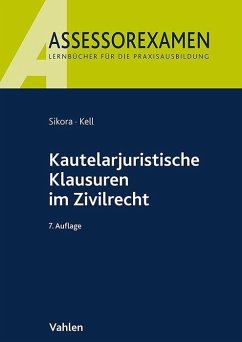 Cover Kautelarjuristische Klausuren im Zivilrecht