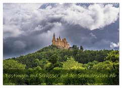 Festungen und Schlösser auf der Schwäbischen Alb (Wandkalender 2026 DIN A2 quer), CALVENDO Monatskalender