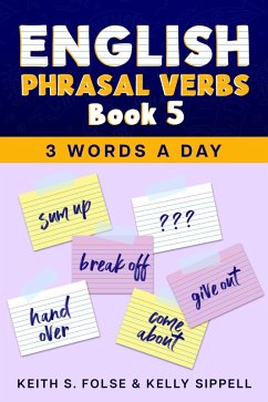 Cover English Phrasal Verbs Book 5 (3 Words a Day, #5) (eBook, ePUB)