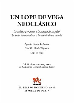 Cover Un Lope de Vega neoclásico (eBook, ePUB)
