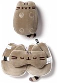 Relaxeazzz Pusheen the Cat Katze Plüsch Reisekissen & Schlafmaske