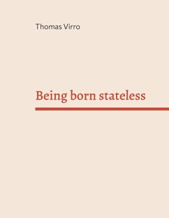 Being born stateless Cover Being born stateless