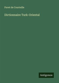 Cover Dictionnaire Turk-Oriental