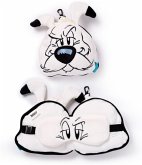 Relaxeazzz Plüsch Idefix (Dogmatix) Asterix Reisekissen & Schlafmaske