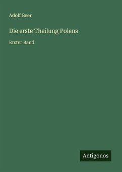 Cover Die erste Theilung Polens
