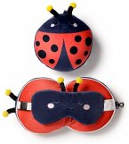 Relaxeazzz Plüsch Adorabugs Marienkäfer Reisekissen & Schlafmaske