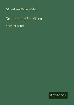 Cover Gesammelte Schriften