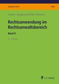 Rechtsanwendung im Rechtsanwaltsbereich Rechtsanwendung im Rechtsanwaltsbereich
