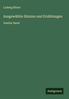 Cover Ausgewählte Skizzen und Erzählungen