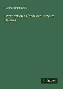 Cover Contribution a l'Étude des Tumeurs Osseues