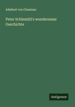 Cover Peter Schlemihl's wundersame Geschichte