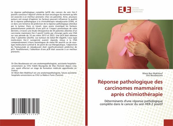 Réponse pathologique des carcinomes mammaires après chimiothérapie Réponse pathologique des carcinomes mammaires après chimiothérapie
