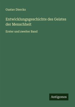 Entwicklungsgeschichte des Geistes der Menschheit Cover Entwicklungsgeschichte des Geistes der Menschheit