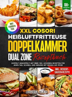 Cover XXL Cosori Heißluftfritteuse Doppelkammer Dual Zone Rezeptbuch (eBook, ePUB)