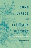 Song Lyrics and Literary History (eBook, PDF)