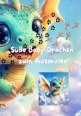 Süße Baby-Drachen zum Ausmalen Süße Baby-Drachen zum Ausmalen