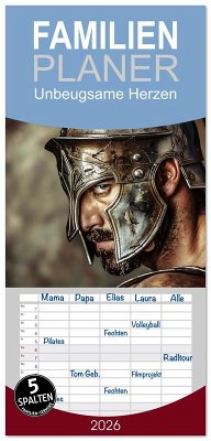 Familienplaner 2026 - Unbeugsame Herzen mit 5 Spalten (Wandkalender, 21 x 45 cm) CALVENDO Familienplaner 2026 - Unbeugsame Herzen mit 5 Spalten (Wandkalender, 21 x 45 cm) CALVENDO
