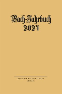 Cover Bach-Jahrbuch 2024 (eBook, PDF)