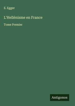 Cover L'Hellénisme en France