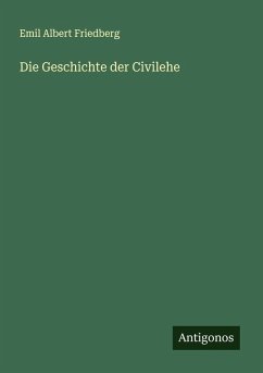 Cover Die Geschichte der Civilehe