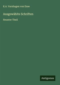 Cover Ausgewählte Schriften