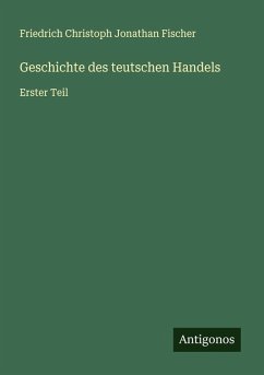 Cover Geschichte des teutschen Handels