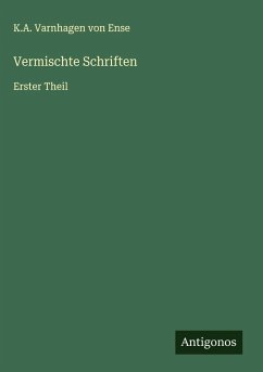 Cover Vermischte Schriften
