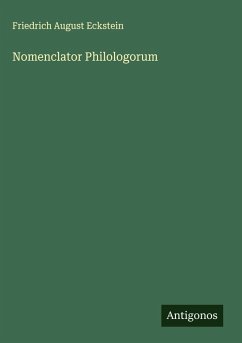 Cover Nomenclator Philologorum