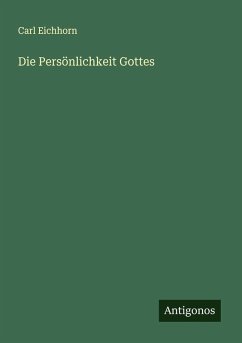 Cover Die Persönlichkeit Gottes