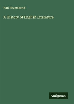 A History of English Literature - Feyerabend, Karl