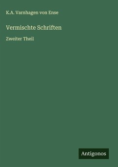 Cover Vermischte Schriften