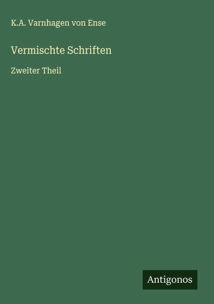 Vermischte Schriften