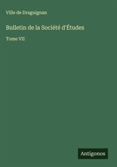 Cover Bulletin de la Société d'Études