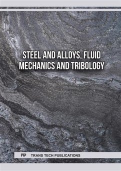 Cover Steel and Alloys, Fluid Mechanics and Tribology (eBook, PDF)