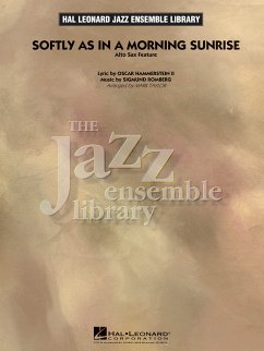 Cover Oscar Hammerstein II_Sigmund Romberg, Softly as in a Morning Sunrise Big Band Partitur + Stimmen
