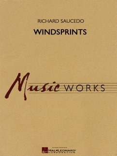 Cover Richard L. Saucedo, Windsprints Concert Band Partitur
