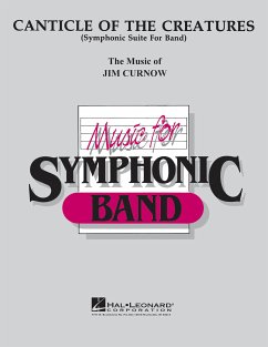 Cover James Curnow, Canticle of the Creatures Concert Band Partitur + Stimmen