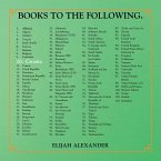 BOOKS TO THE FOLLOWING. (eBook, ePUB)