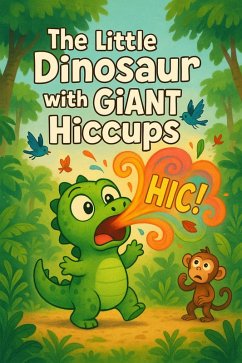 Cover The Little Dinosaur with Giant Hiccups (eBook, ePUB)