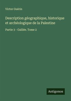 Cover Description géographique, historique et archéologique de la Palestine