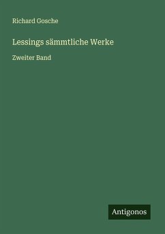 Cover Lessings sämmtliche Werke